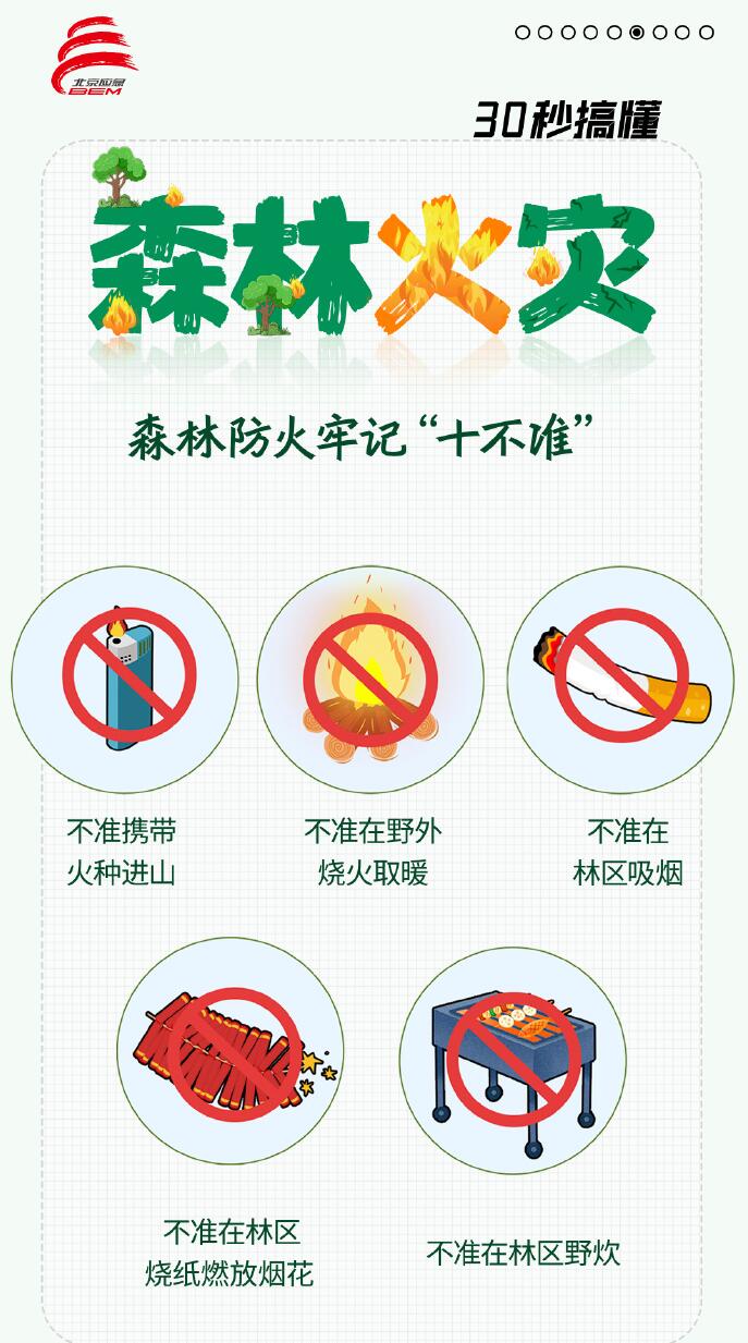 30秒搞懂什么是森林火灾